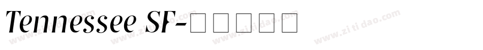 Tennessee SF字体转换